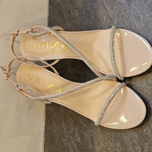 Unisa Rhinestone Heels
